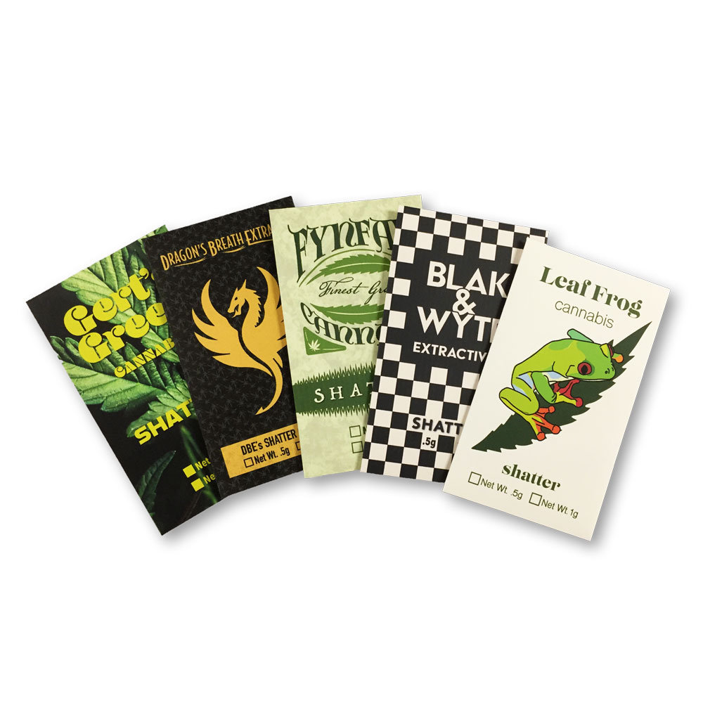 Deluxe Cannabis Envelopes Custom Printed - Sheppard Envelope